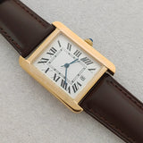 Tank Watch 31mm square retro women's watch stainless steel quartz VJ24 3ATM Mineral Silver Gold