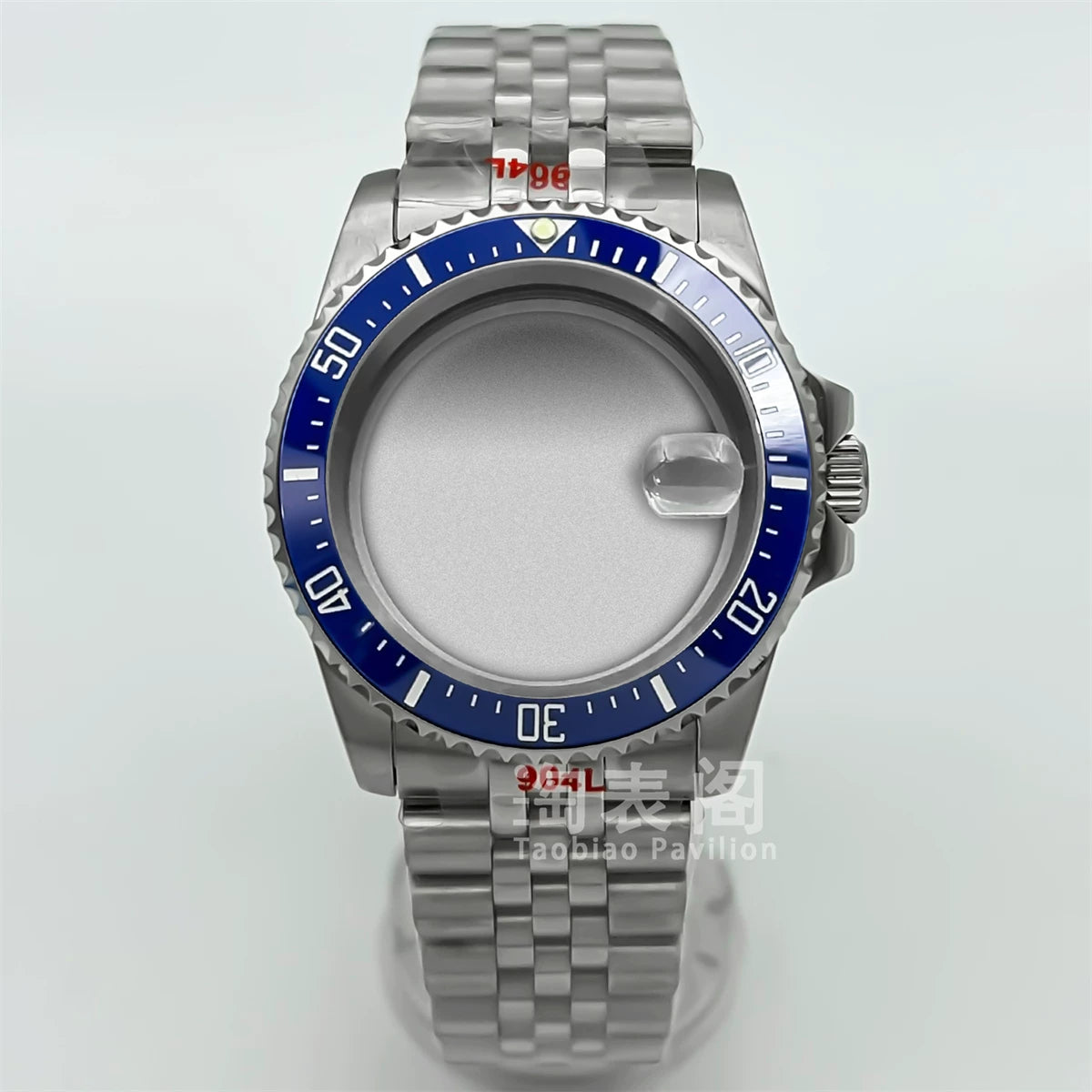 Modified Submariner Case 36mm/38mm GMT Case ceramic bezel sapphire glass for NH35 34 36 38 Etc movement