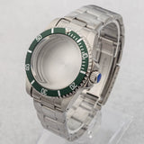 39Mm Vintage Submariner Watch Case Stainless Steel Sapphire 10ATM  Fitting NH35/NH36 NH34 NH38 etc Movement