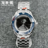41Mm Seamaster 300 case for NH35/36 ETA2824 PT5000 Miyota 8215 Solid Back 10ATM Sapphire