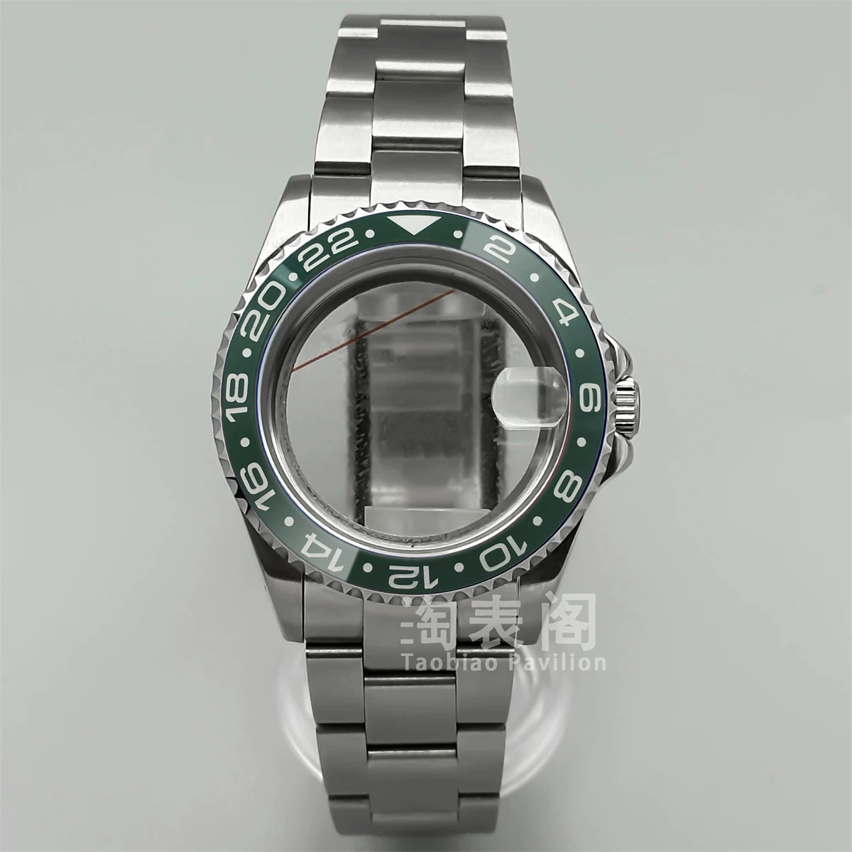 Modified Submariner Case 36mm/38mm GMT Case ceramic bezel sapphire glass for NH35 34 36 38 Etc movement