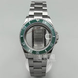 Modified Submariner Case 36mm/38mm GMT Case ceramic bezel sapphire glass for NH35 34 36 38 Etc movement