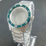 40.5mm 62mas Watch Case Domed Sapphire NH35 NH36 NH34 38 etc 10ATM for 28.5mm Dial