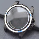 Bidirectional rotating bezel Watch Case 40.5MM Submariner / GMT Yacht sapphire glass two-way rotating  for NH34/NH35/NH36 38