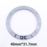 Slope Bezel Insert For 43mm Deep Sea James Cameron Watch Case Ghost King ceramic 40MM * 31.7MM