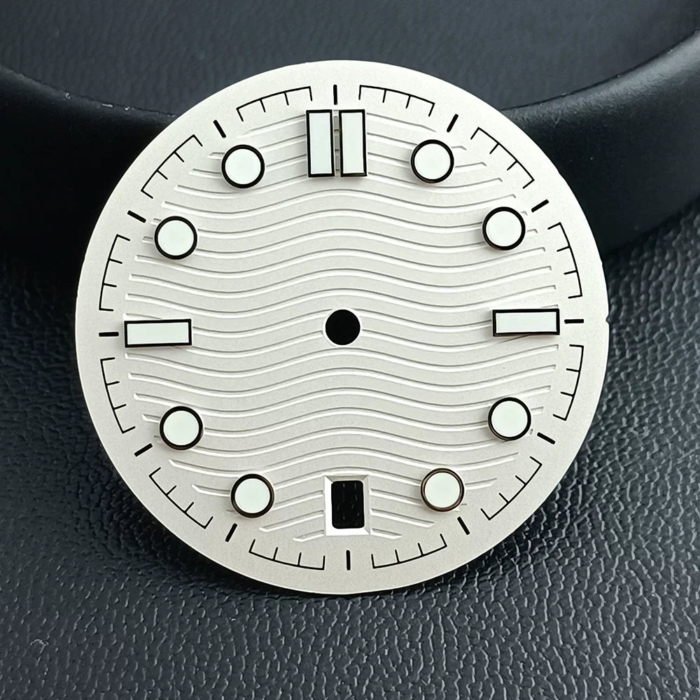 31.8mm Seamaster 300 Green luminous dial fits NH35/NH36 movements custom logos