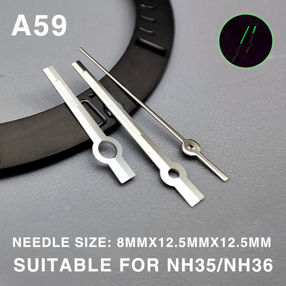 Modified watch hands luminous watch accessories suitable for NH35/36/34 38 4R movements