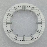 30.5mm Hollow Nautilus Dial green luminous for NH70-NH38 movement