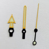 Gold SKX007 hands Japan C3 green luminous yellow edge for NH35/NH36/7S movement