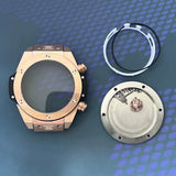 42mm VK64 VK63/VK61 Case chronograph Mineral Glas 3ATM