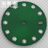 20.5Mm Ladies Watch Dial Diamond Index for NH05A NH06A Movement Modified Accessories