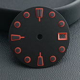 NH35 luminous dial accessories size 28.5mm watch replacement accessories support customized logo