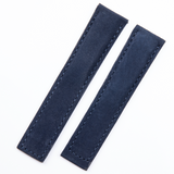 Premium 20mm matte suede leather watch strap For BIG NAMES