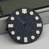 28.5mm Starry Dial with markers Night Sky Watch Dial for NH35 NH36 NH38etc Lumunious Marker