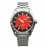 40mm Dress Watch Date Window At 6 NH35 Automatic Sapphire 10Bar half Sterile Customizable