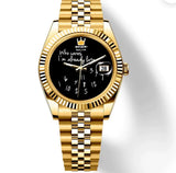 Crowned Who cares I am already Late Dial for NH35 28.5mm dial English digital spoof