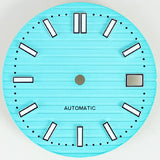 Miyota 9015 Dial for  Nautilus model metal luminous 30MM