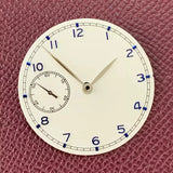ETA 6497 dials with hands Customizable 37mm dial suitable for ET6497 ST3600 movement
