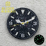 29mm starry sky dial glow-in-the-dark adaptation to NH35/36 PT5000 ETA2824 2836
