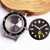 40MM Fifty Fathoms Case For NH35 34 36 etc ETA2824 PT5000 Sterile Ghost Series Sapphire  Accessories Waterproof Accessories