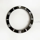 Luminous Bezel Insert 38mm x30.6mm  blue-green light ceramic ring for Submariner Yachtmaster Etc