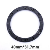 Slope Bezel Insert For 43mm Deep Sea James Cameron Watch Case Ghost King ceramic 40MM * 31.7MM
