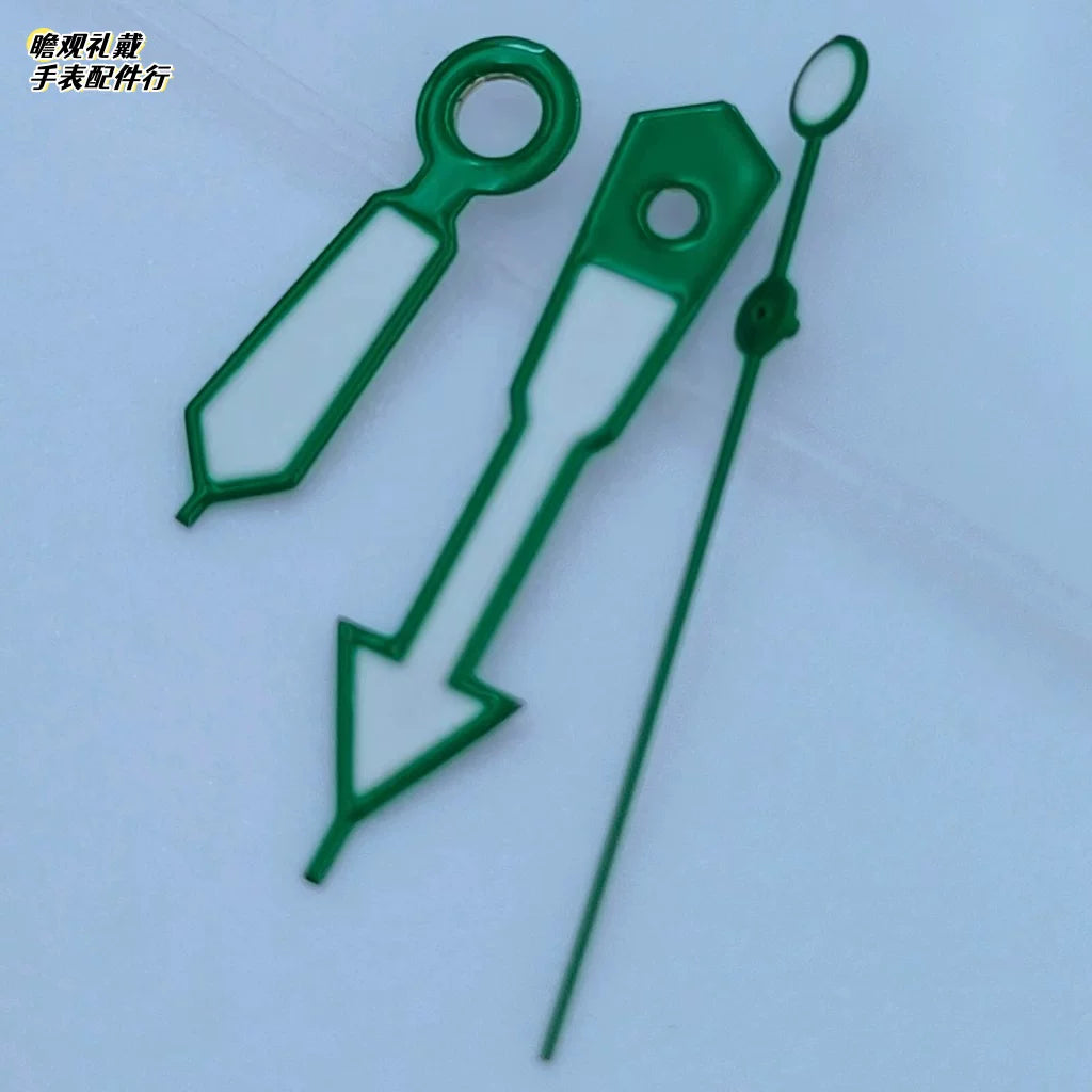 Colorful Watch hands multi-color luminous watch hands for NH35 NH36 7S26 7S36 4R35 4R36 movement