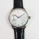 Men's Manual Winding Watch 42mm ST3600 Movement 3ATM Sapphire Rail Dial