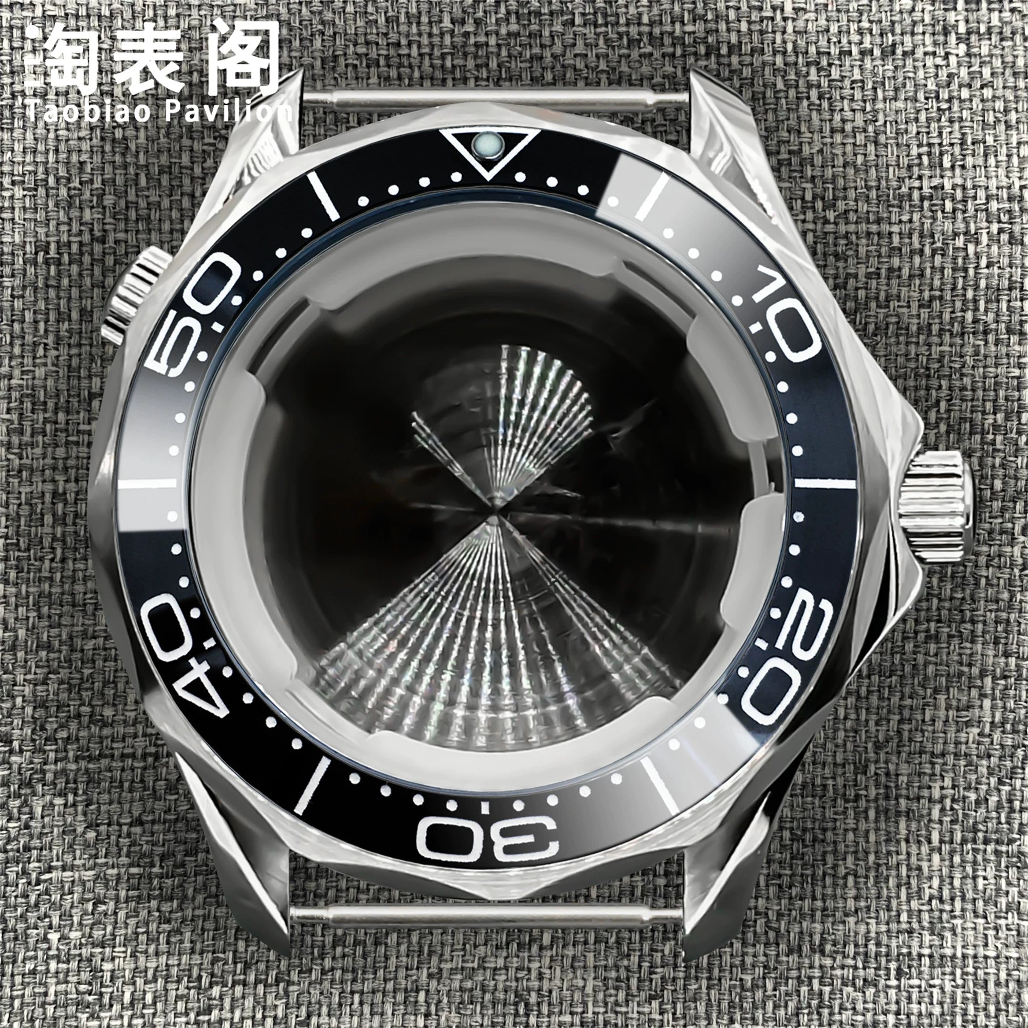 41Mm Seamaster 300 case for NH35/36 ETA2824 PT5000 Miyota 8215 Solid Back 10ATM Sapphire