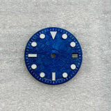 Submariner Dial 28.5mm green luminous dial fit nh35 movement Flashy Colorful