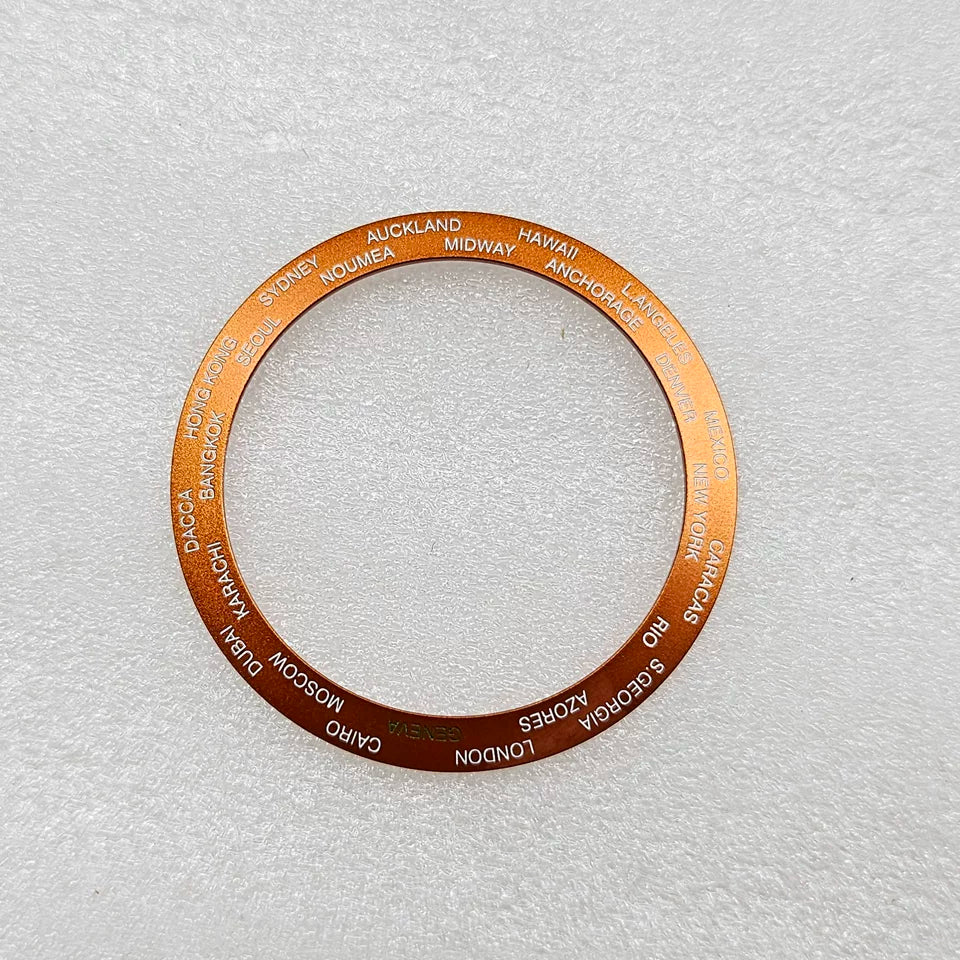 Special Sophisticated ceramic Bezel Insert 38MM x 30.6MM English outer ring