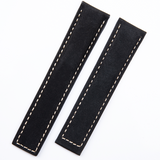 Premium 20mm matte suede leather watch strap For BIG NAMES