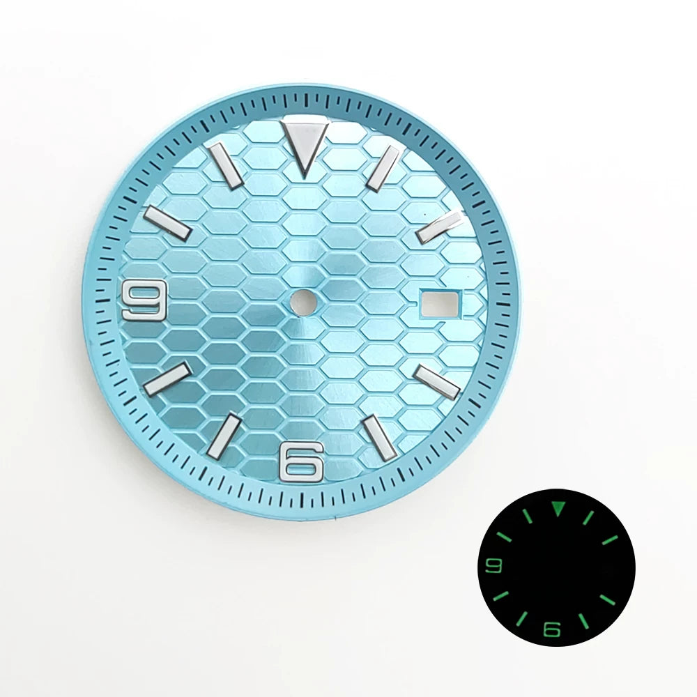 40MM Land-Dweller MOD Set watch case+ Dial Hands for NH35/36 movement sapphire glass 5ATM