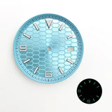 40MM Land-Dweller MOD Set watch case+ Dial Hands for NH35/36 movement sapphire glass 5ATM