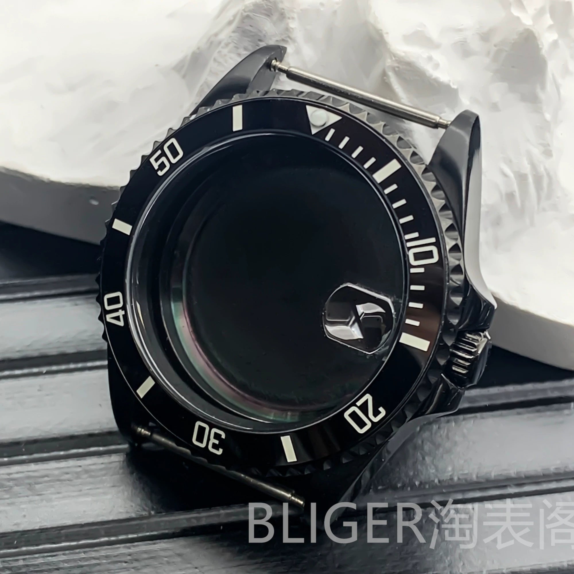 36mm 38mm Submariner Case GMT Bezel NH34 35 36 ETA2824  PT5000 Sapphire 10bar