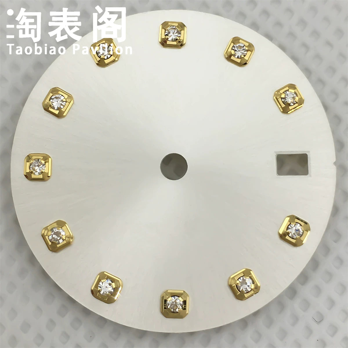 20.5Mm Ladies Watch Dial Diamond Index for NH05A NH06A Movement Modified Accessories