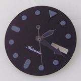 29MM dial for NH36 calendar week green luminous 3/3.8 position SKX007
