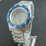 40.5mm 62mas Watch Case Domed Sapphire NH35 NH36 NH34 38 etc 10ATM for 28.5mm Dial