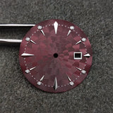 Cocktail Watch Dial 35mm Premium for NH35/36/4R/38 Automatic Movement Texture Spider net