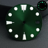 NH35 luminous dial accessories size 28.5mm watch replacement accessories support customized logo