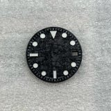 Submariner Dial 28.5mm green luminous dial fit nh35 movement Flashy Colorful
