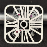 Skeleton Santos Dial New Square For NH70 Hollow Dial No Luminous 27mm