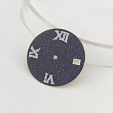 NH35 Starry dial enamel surface blue gold sand NH36/4R35 mechanical watch watch accessories size 28.5mm