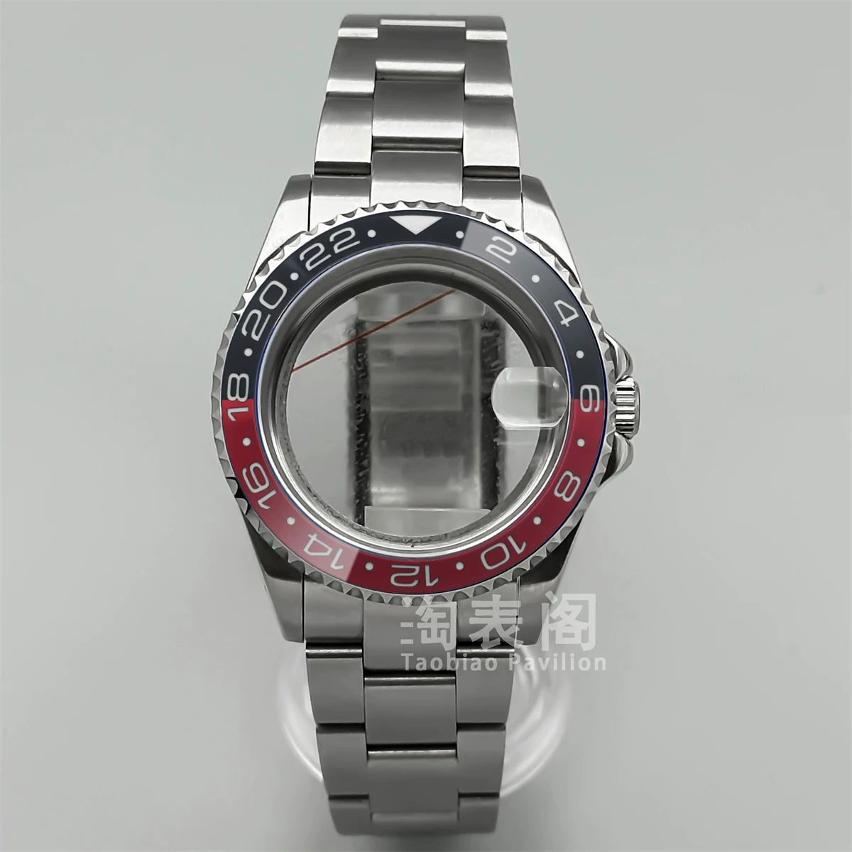 Modified Submariner Case 36mm/38mm GMT Case ceramic bezel sapphire glass for NH35 34 36 38 Etc movement
