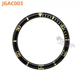 38MM x31.5mm Skx007 Bezel Watch accessories, resin B.C style digital indicator ring, suitable for 007 outer ring baffle