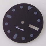 29MM dial for NH36 calendar week green luminous 3/3.8 position SKX007