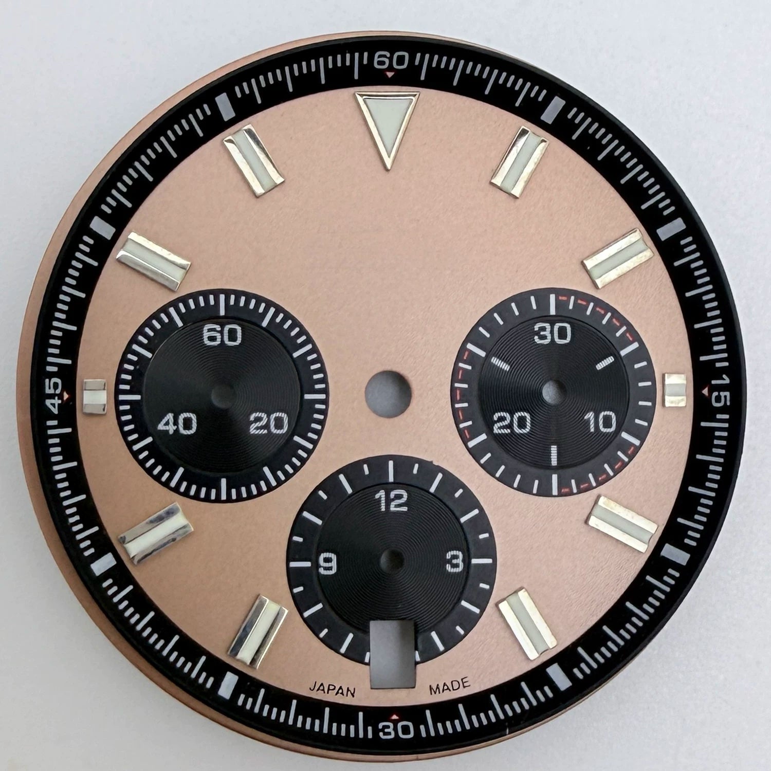 42mm Avenger Watch Case Yellow Wolf for VK63 chronograph high quality luminous beads Sapphire 3 ATM