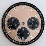 42mm Avenger Watch Case Yellow Wolf for VK63 chronograph high quality luminous beads Sapphire 3 ATM