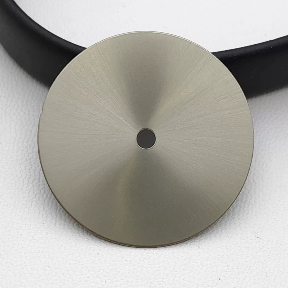 Total Blank Dial Full steril for custom 28.5mm for NH35/NH36 Movement no date window no lume