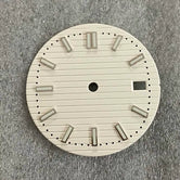 30.5mm Nautilus Dial NH35 green luminous strip nail  3 Crown Only